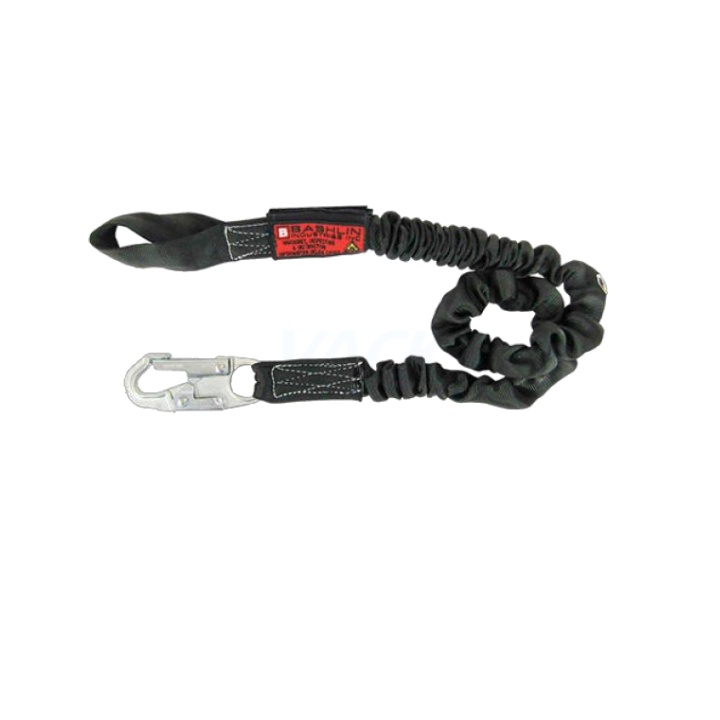 Anti arc and shock-absorbing "elastic" anti fall hanging rope